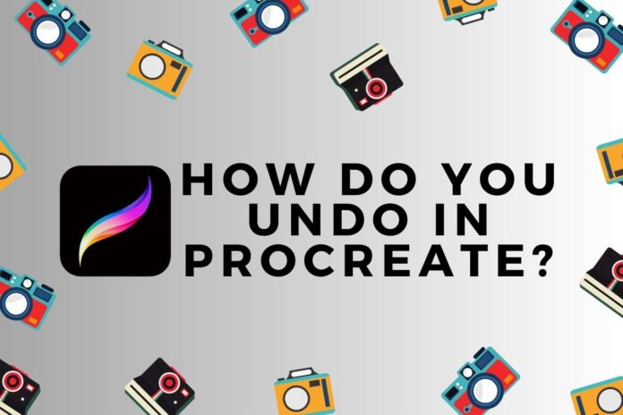how do you undo in procreate