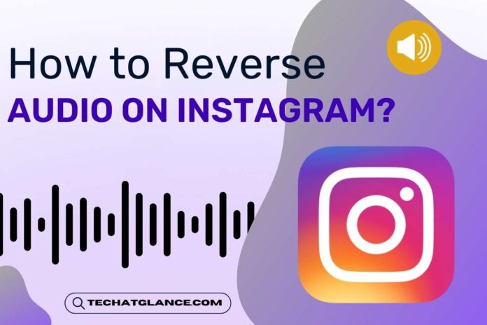 reverse audio on instagram
