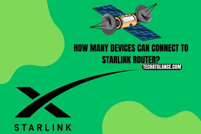 how many devices can connect to starlink router