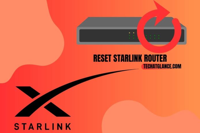 reset starlink router